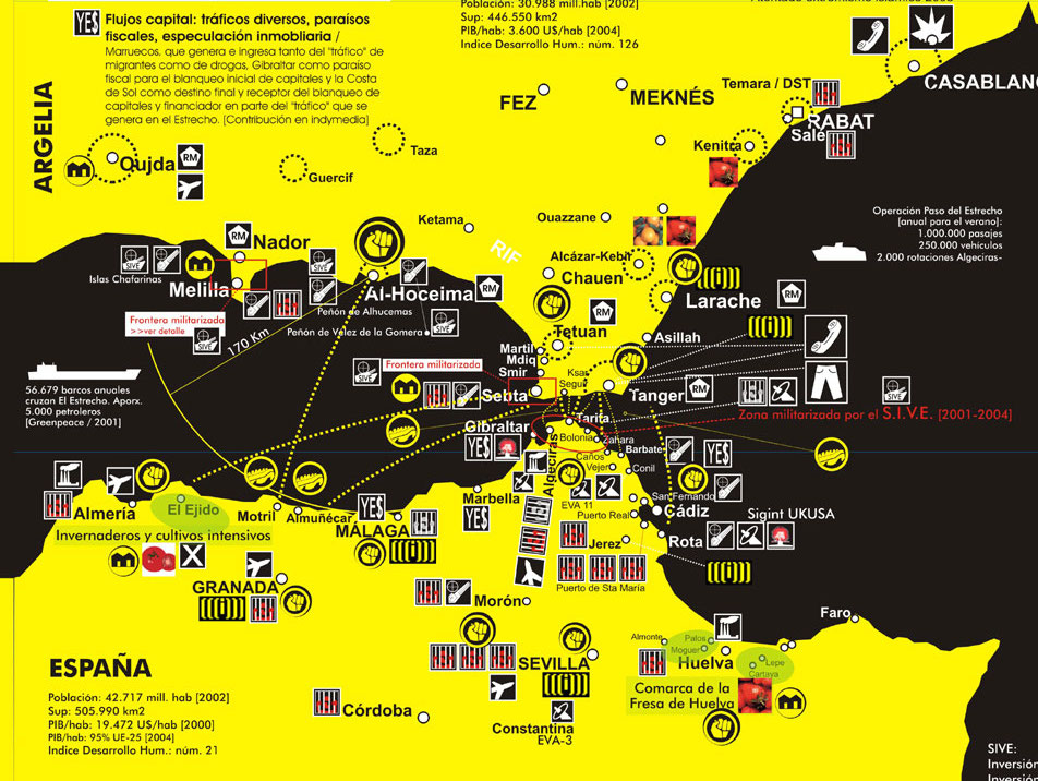 Critical Cartography of the Straits of Gibraltar – Pablo DeSoto